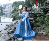 Живопись сердцем ханфу женский китайский стиль улучшенные элементы хань