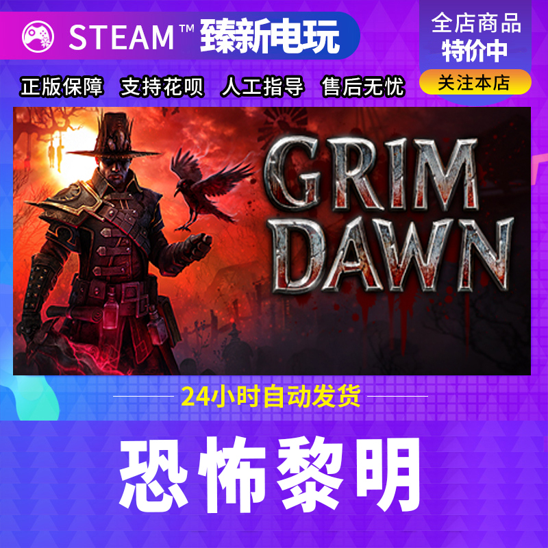 Steam Genuine Chinese Game Grim Dawn Horror Game China Region Friend Gift Activation Code Cdk