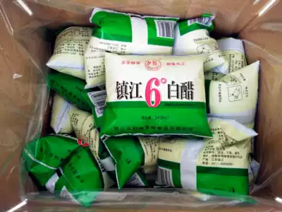 Zhenjiang 6 degree white vinegar bag 340ml Pat 15 bags foot bath feet wash face descaling household