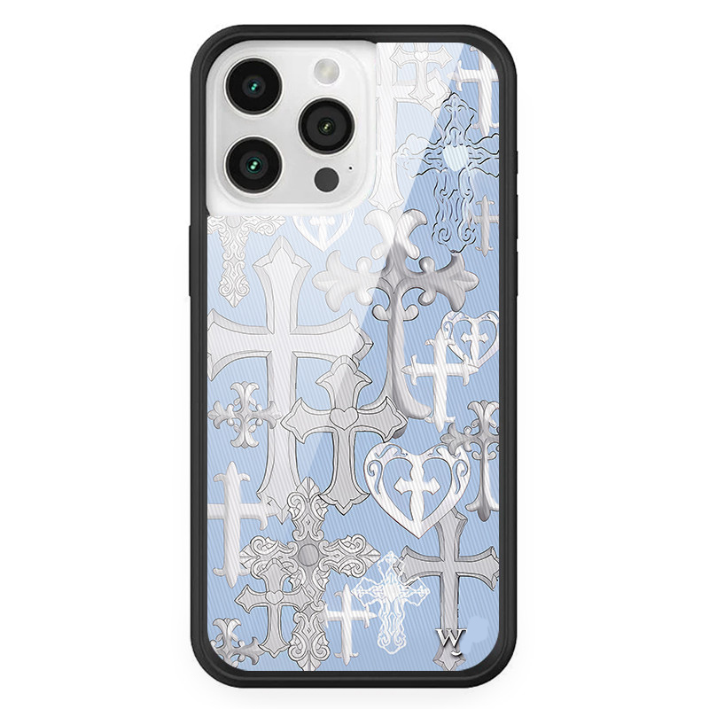 Wfwe Co-Branded Skull Gothic Girl Phone Case Suitable for Apple 16Pro, Suitable for iPhone 15 /14/13Promax/Plus, European and American Fashion Wf Anti-Drop Protective Case17