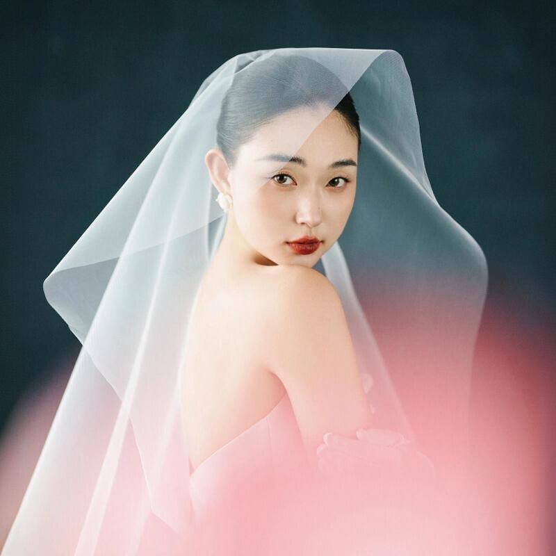 Photo Studio 3.5m 10m Bridal Free Concave Shape Hard Veil Photography Props No Hair Comb Variety Styling Grasp