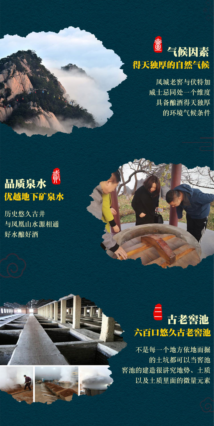 中华老字号 凤城老窖 升级红梅麻脸 53度酱香型白酒 500ml 图2