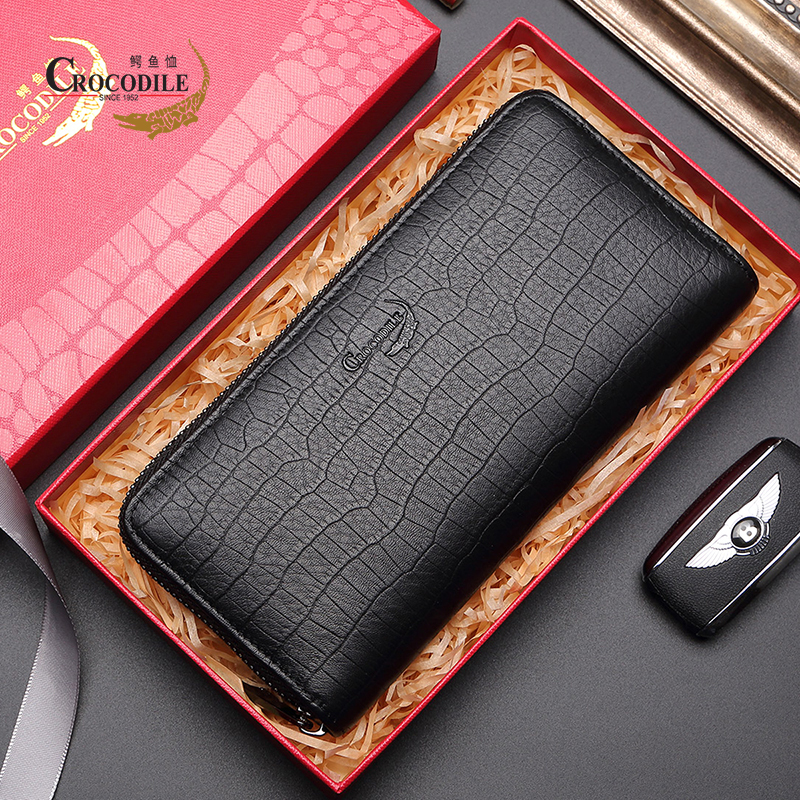 Crocodile-Patterned Men's Genuine Leather Clutch Bag from the Crocodile Shirt Brand, Made of Top-Layer Cowhide, Business Fashion Genuine Leather Single-Handle Clutch Bag Crocodile-Patterned Men's Genuine Leather Clutch Bag from the Crocodile Shirt Brand, Made of Top-Layer Cowhide, Business Fashion Genuine Leather Single-Handle Clutch Bag