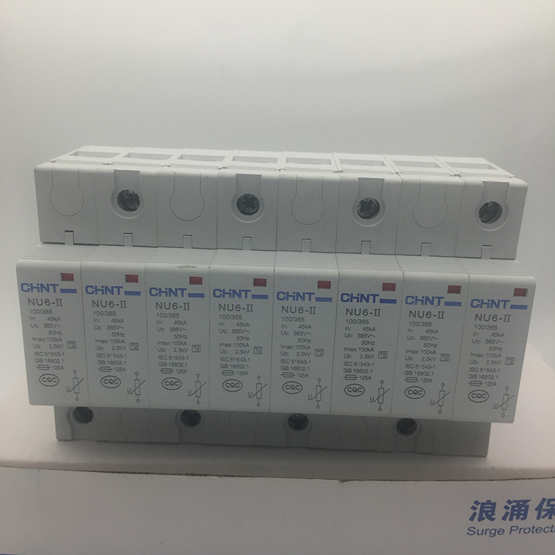 Zhengtai home arrester surge protector NU6-Ⅱ100KVA 4P 275V 320V 385V 460