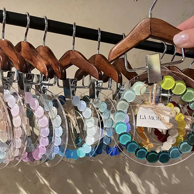 Oakmoss Official Original Transparent Acrylic Hanger Ring Nail Art Color Plate Color Card Display Card Same Style as Puka