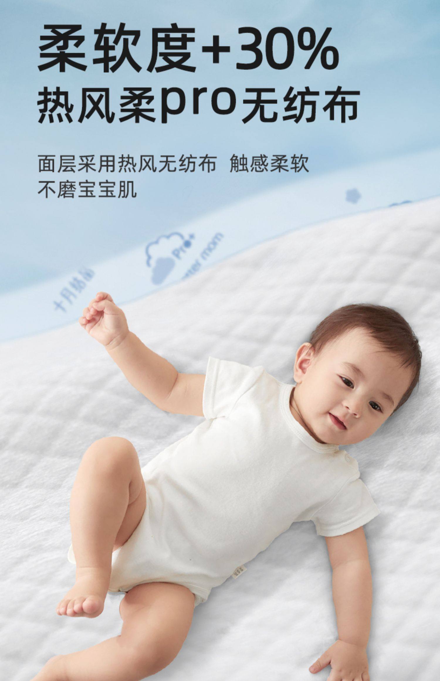 Newborn Baby Diaper Pad Super Soft Waterproof Breathable 33*45cm 20 Pcs/Bag