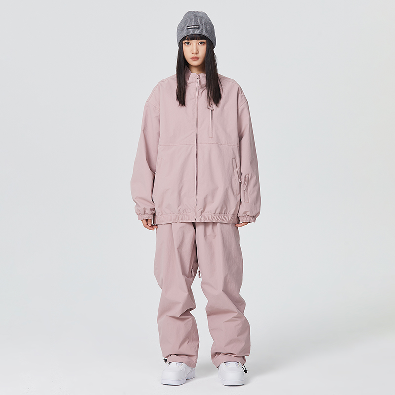 2023 New Ski Suit Women's Winter Suit Veneer Double Board Full Press Rubber Men Waterproof Windproof Ski Pants-Taobao