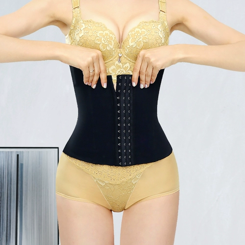 Импортный кофейный спортивный корсет, тонкий ремень для похудения, послеродовой бондаж, утягивающий пояс на талию, корректирующее белье для спортзала