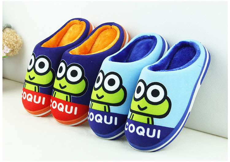 Chaussons enfants en suède COQUI pour hiver - semelle autre - Ref 1035000 Image 24