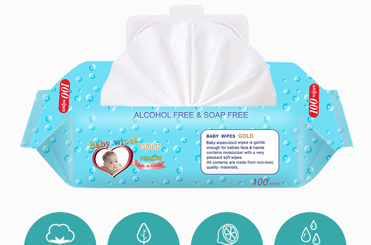Khăn lau cho bé 8 bao bì lớn đặc biệt 100 có nắp tay người lớn trẻ sơ sinh trẻ em rắm ướt khăn lau hộ gia đình khăn ướt bebeen