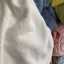 Thickened double-sided velvet Double-sided comfortable cotton flannel fabric Autumn and winter home clothes pajamas nightgown plush toy polyester fabric