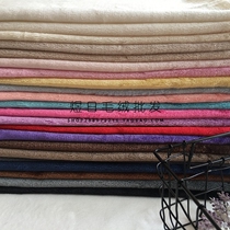 High quality single-sided plain solid color flannel fabric Baby pajamas Home clothing accessories Polyester plush fabric