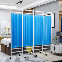 Beauty Salon Screen Partition Health Preserving Clubhouse Removable Home Hospital With Pulley Day Style Genguan Folding Partition Wall
