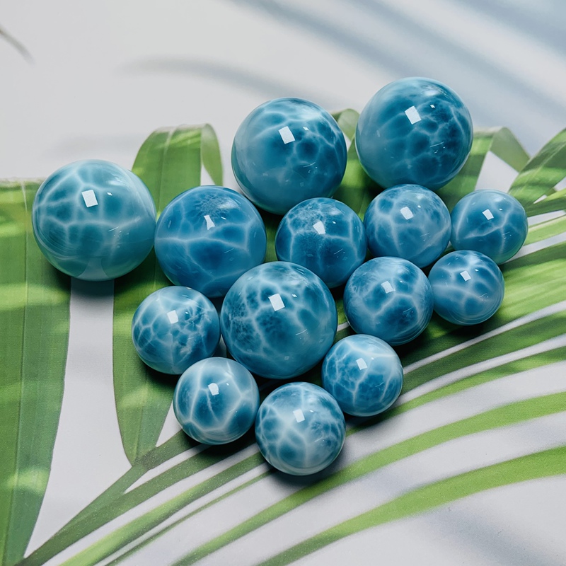Natural Sea Stone Pendant, Bracelet, Round Beads, Bracelet Ring Face, Single Bead, Barrel Bead, Dominican Larimar Full Pattern