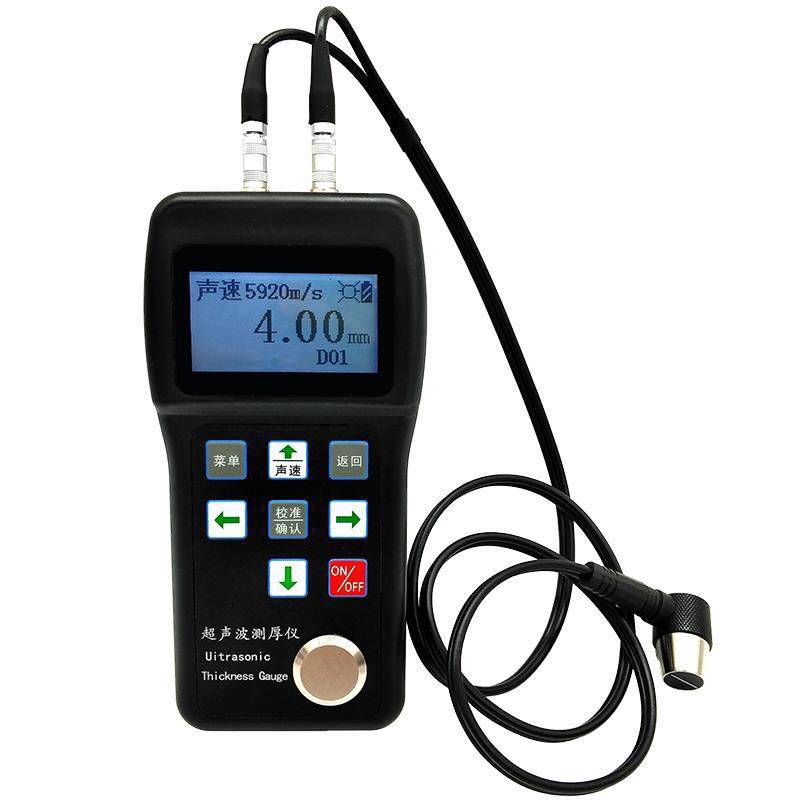 HT160 ultrasonic thickness gauge high precision digital steel plate thickness measuring instrument metal stainless steel tube thickness gauge