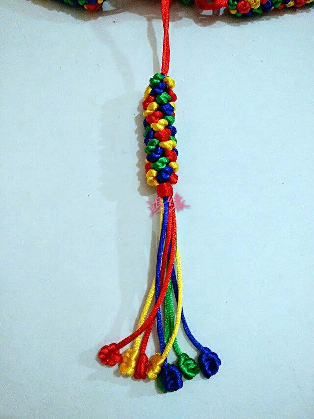 King Kong knot auspicious knot peaceful knot hand-woven small Polo knot car car hanging