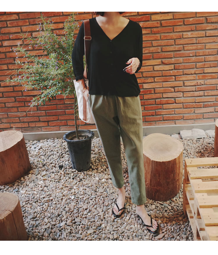 Outwear Summer Thin Casual Cotton and Linen Autumn Maternity Pants — 20