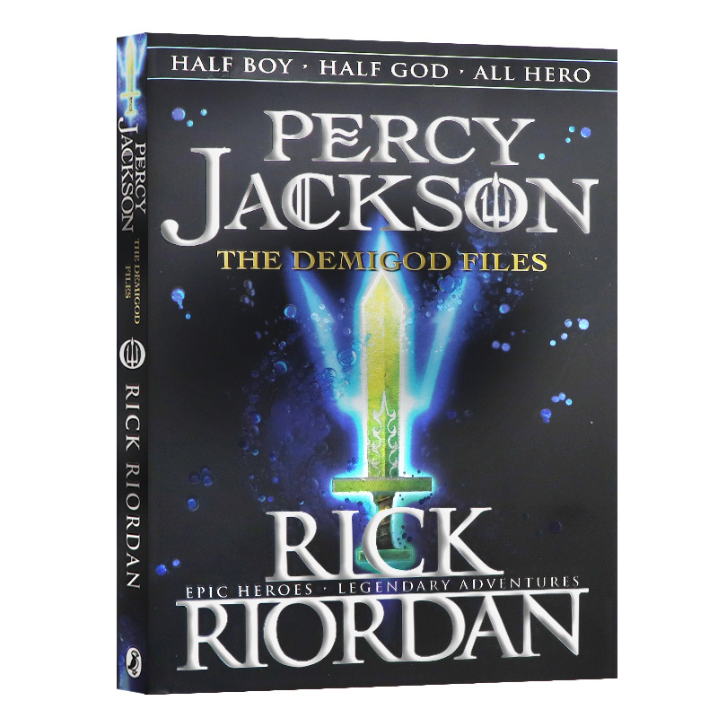 Percy Jackson Heroes Characters Imported English Original Edition the Demigod Files English Original Edition Rick Riordan Extracurricular Reading