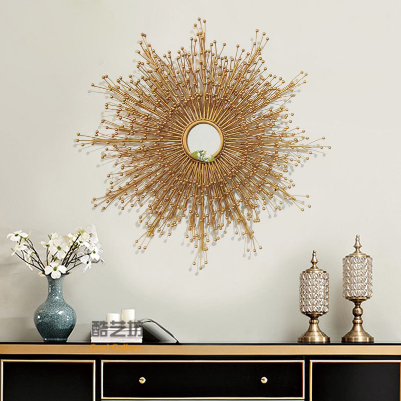 European Metal Wall Wall Wall Wall Wall Decoration Sunglasses Decorated Stereo Pending