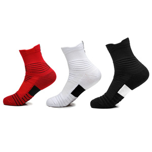 【品答】男士中长筒运动篮球袜3双