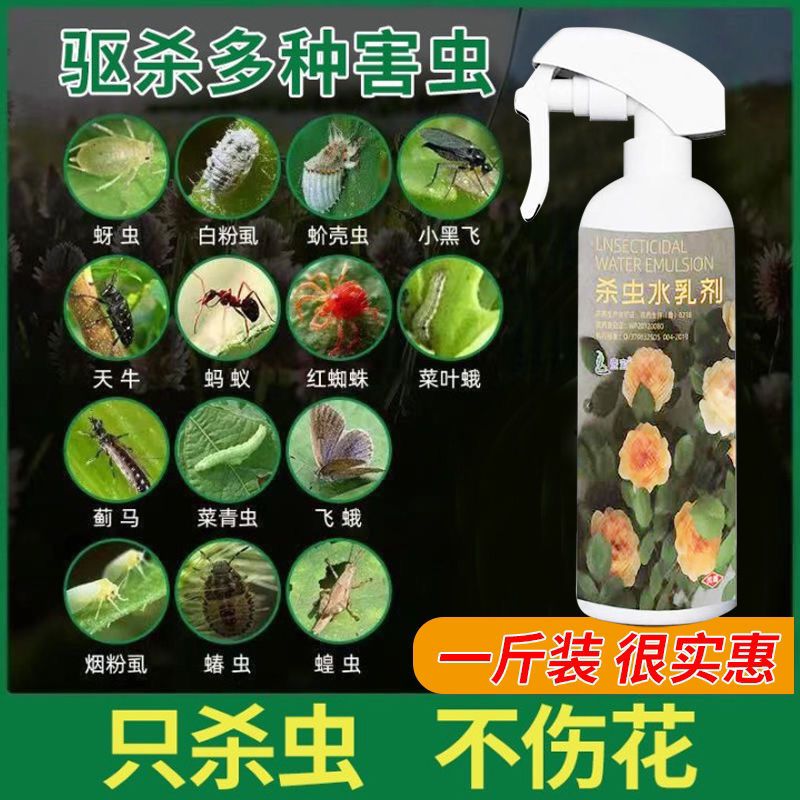 Plant insecticide versatile flower and grass flower drug home flower green plant insecticide red spider non-toxic and efficient potted plant