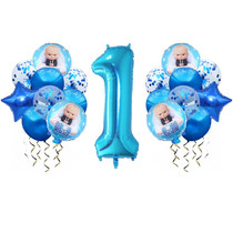 2020 Bossbaby Baby Party Decoration Cartoon Baby Doll Owner Aluminum Foil Balloon Living Room