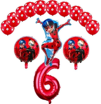 2021 New Wave Spot Balloon Ladybug Balloon Party Supplies Birthday Decorations