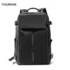 Youmian Large-Capacity Multi-Functional Backpack Men's Business Travel Backpack Men's Commuter Computer Bag