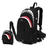 Акула, модный трендовый ранец для школьников, рюкзак, сумка через плечо, сумка для путешествий, для средней школы, подходит для подростков