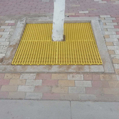 Plastic splicing grille ຮ້ານລ້າງລົດ site ditch grid plate kitchen dovecot tree grate square cover anti-slip floor mat