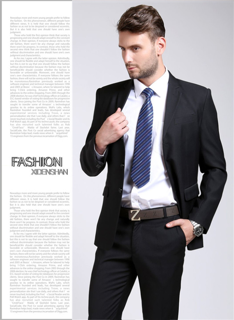 Costume homme en polyester pour automne - Ref 1578550 Image 16