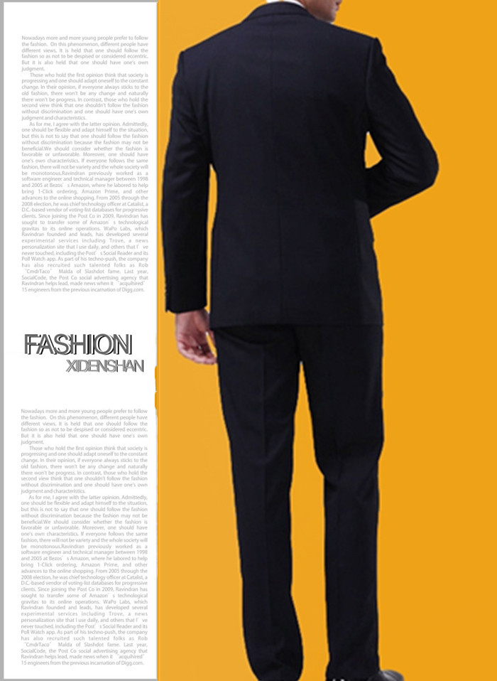 Costume homme en polyester pour automne - Ref 1551594 Image 14