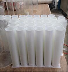 Direct sales High transparent acrylic tube Plexiglass round cylinder Cylindrical solid PMMA tube Milky white light diffusion tube