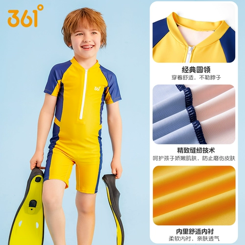 361, детский удерживающий тепло купальник для мальчиков для плавания, коллекция 2023, подходит для подростков