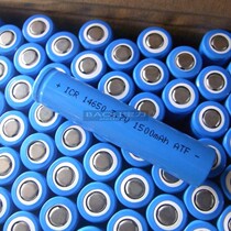Flat head pointed ICR14650 1500MAH 3 7V rechargeable battery microphone lithium battery can be welded feet