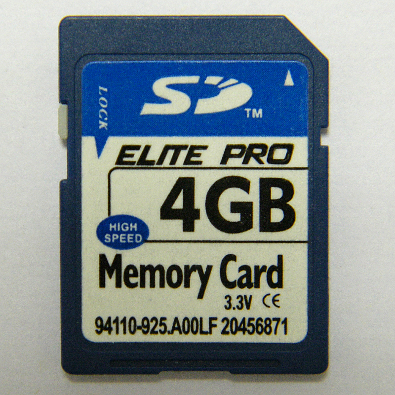 South Korean prolific clothing SD 4G SD card 4GB Memory Card 4GB SDHC Card 4GB Camera Memory Card