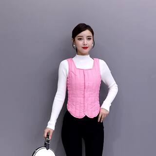 Tight down cotton vest fashionable warm waistcoat