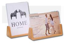 Customized photo frame table solid wood creative European wood custom lettering U-shaped photo frame washed photo frame 6 inches 7 inches 8 inches