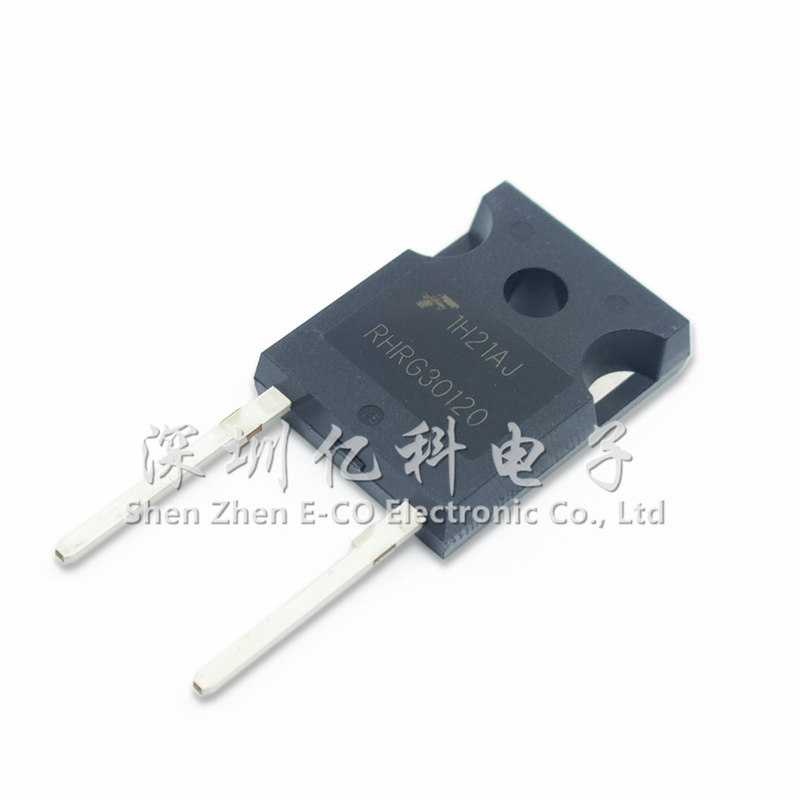 RHRG30120 全新进口原装 30A/1200V快恢复二极管 直插TO247-2整流