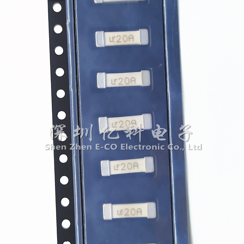 0456020.ER美国力特LF 20A安 贴片快熔保险丝管 125V 一次性熔断