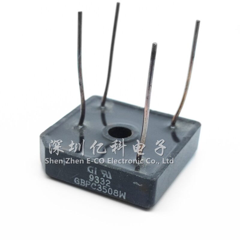 GBPC3508W 全新进口原装GI 35A/800V 针脚 方桥 整流桥堆 直插4脚