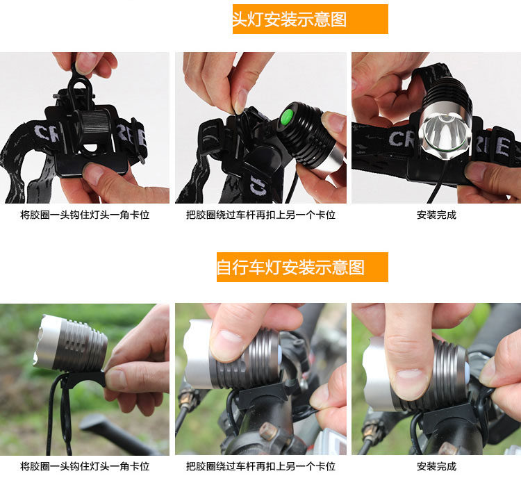 Lumière vélo LOMON - Ref 2400500 Image 6