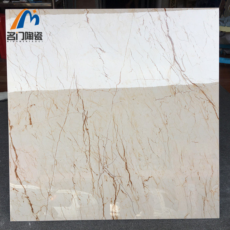 Ground floor brick marble floor tile rice white bottom fine striped minimalist modern wall brick tile 800x800 Living room