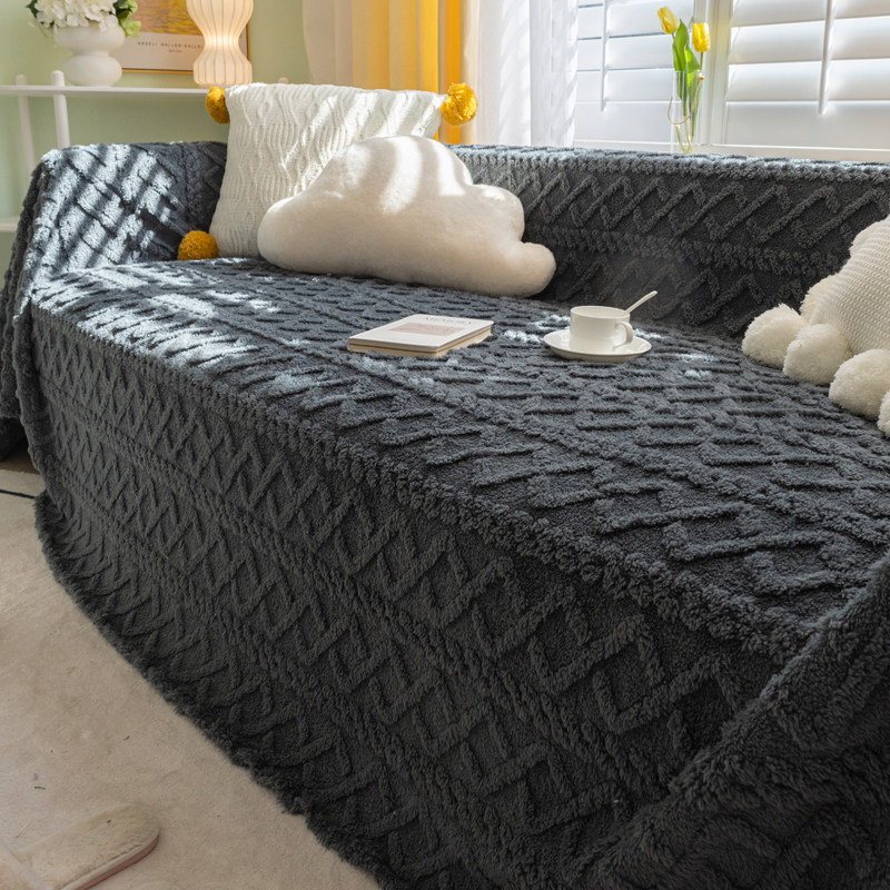 Sofa cover fabric all-upscale sofa cover universal modern minimalist sofa cushion towels anti-slip living-room anti-cat catch