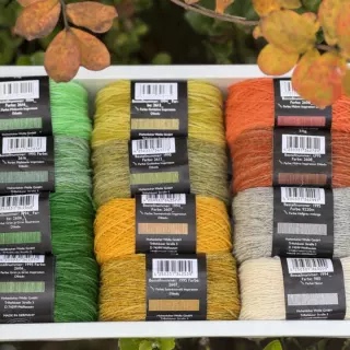 Kaka Handmade German Black Cat 1994 Series [10 Skeins Pack] 100% Wool (143M25G)