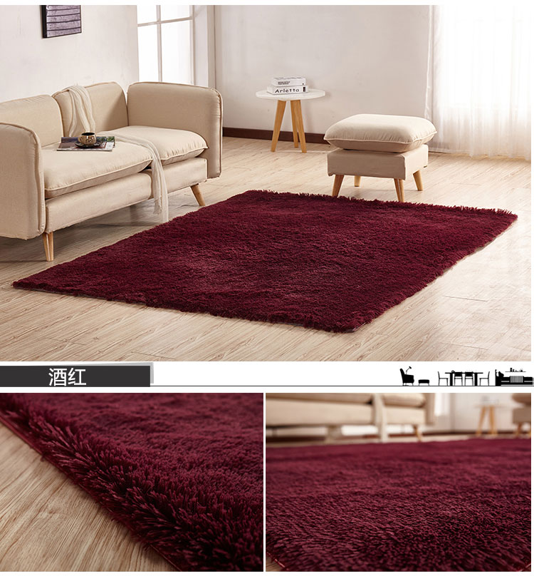 Washable phòng ngủ thảm đơn giản màn ngủ dày cô gái dễ thương phòng tatami phòng đỏ mat sống thảm - Thảm thảm nằm cho bé