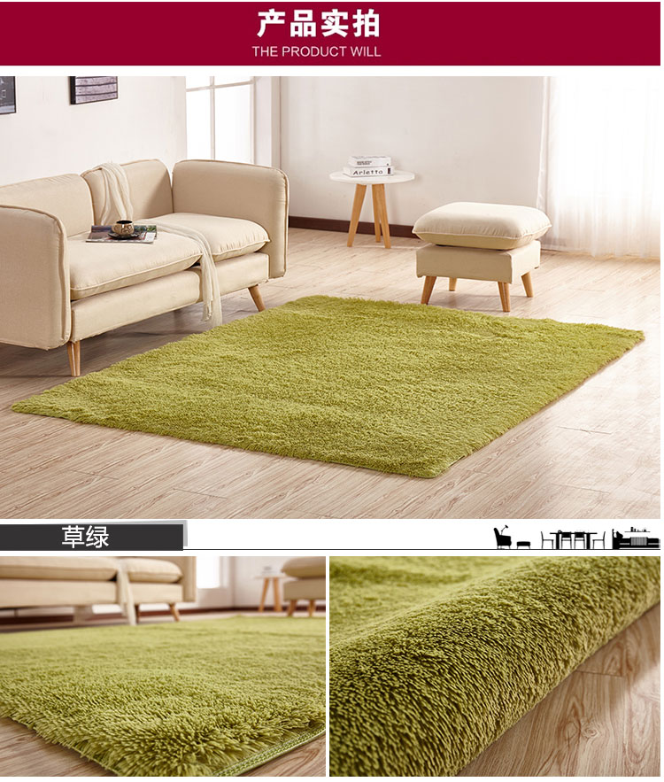 Washable phòng ngủ thảm đơn giản màn ngủ dày cô gái dễ thương phòng tatami phòng đỏ mat sống thảm - Thảm thảm nằm cho bé