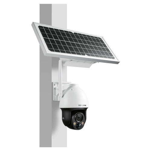 TP-LINK Водонепроницаемая купольная машина с питанием от солнечной энергии, без сети, 4G, полноцветная камера внутренней связи IPC642XL-F4GE