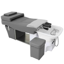 Thai beauty salon shampoo bed water circulation head therapy bed hair salon special fumigation bed barber shop ear bed exit