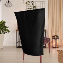 Grilled fish shop three-dimensional printing chair back cover hot pot restaurant clothes cover guest clothes large clothes dust cover washable